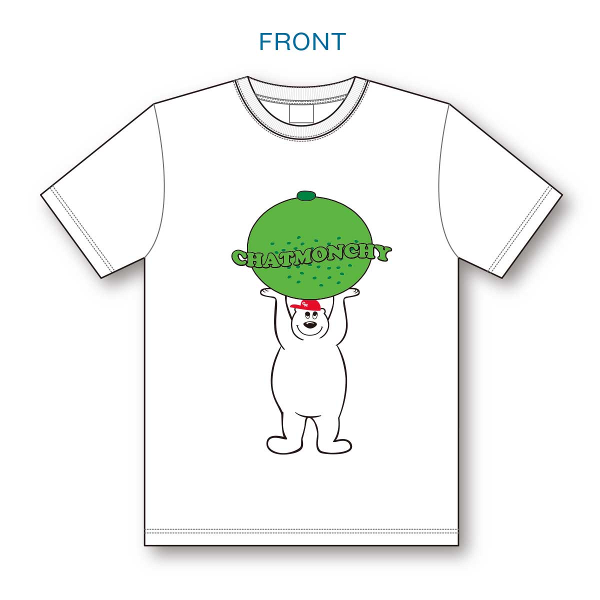 すだちちゃんくまTシャツ 表